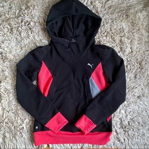 Classic Puma Women’s Sweater Hoodie Black size S